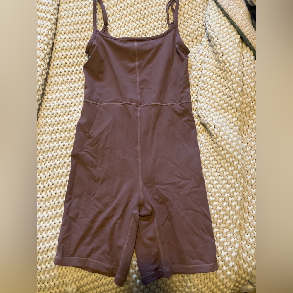 Mauve Sleeveless Romper